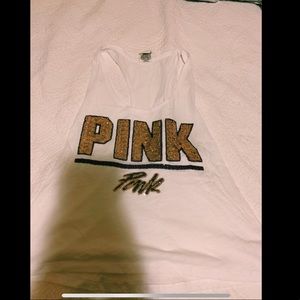 PINK/VS Racer back tank